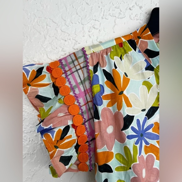 Celia B Floral Seren Midi Dress Womens XS NWT - Picture 9 of 14